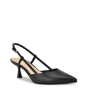 Nine West Womens Rillas Dress Pumps, Black, 9